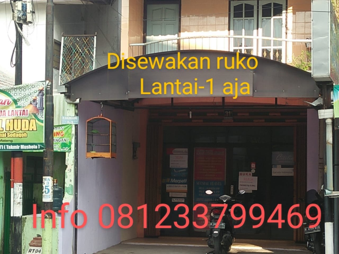 Ruko milik sendiri, pinggir jalan, - IJBPro | Pasang Iklan Properti Gratis